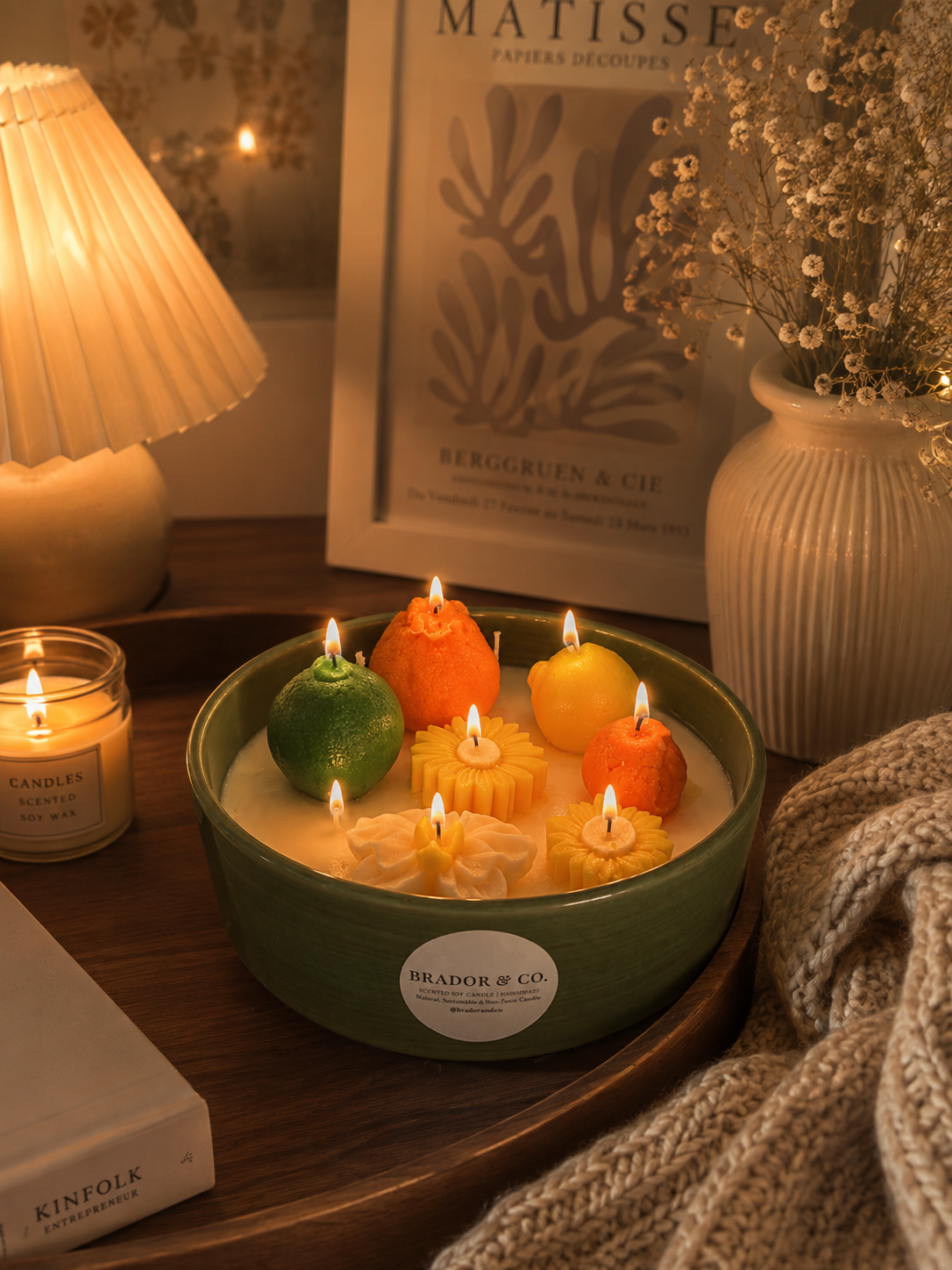 Lemon Flower 🍋🌼 BRADOR candles