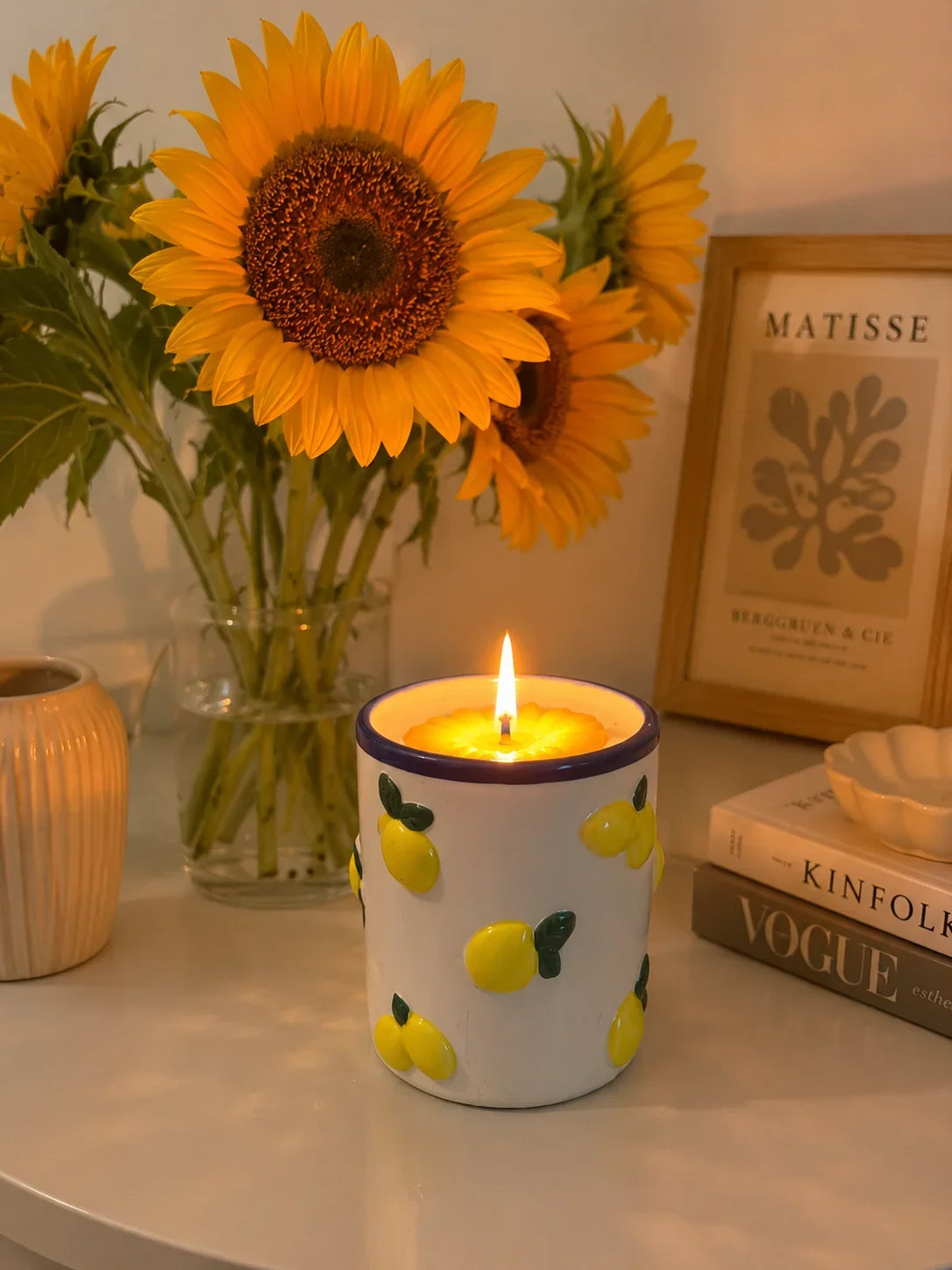 Lemon Flower 🍋🌼 Candle BRADOR candles