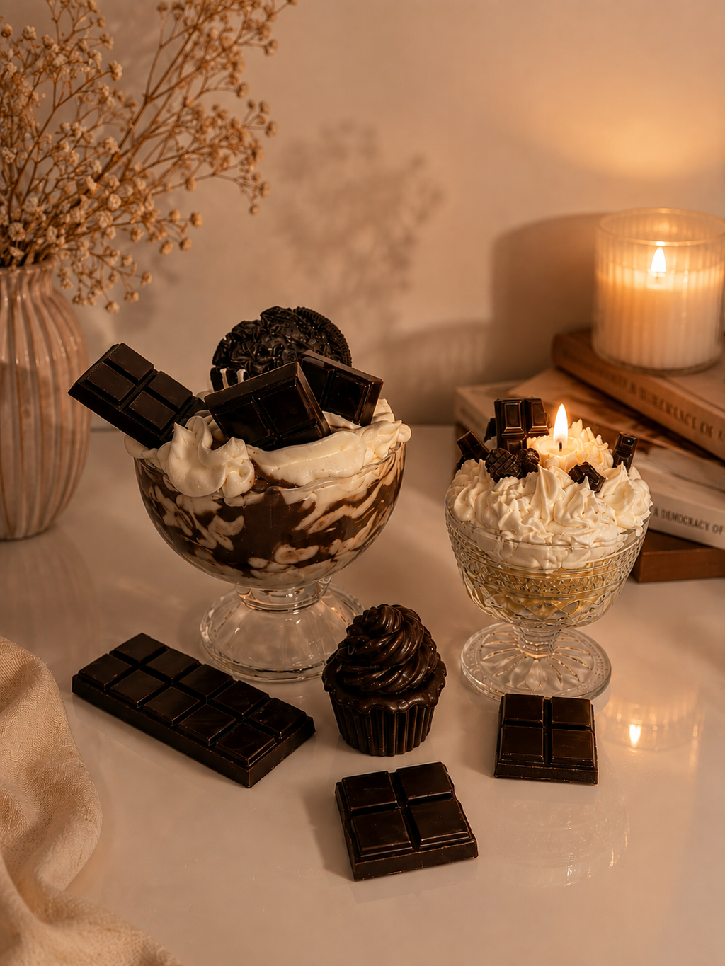 Double Chocolate Bliss 🍫✨ BRADOR candles
