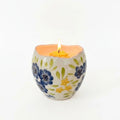 Hand-Painted Floral Ceramic Candle My Store 3