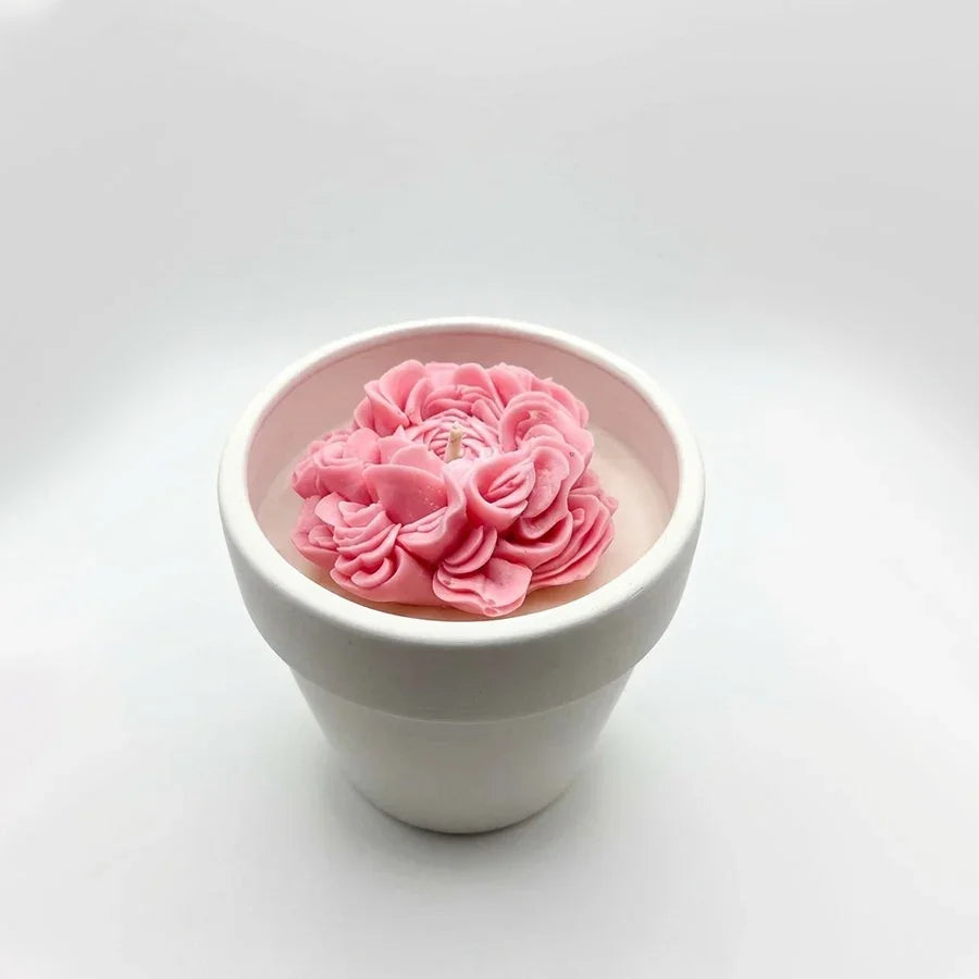 Peony Flower Candle My Store 3