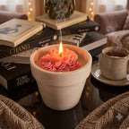 Peony Flower Candle My Store 3