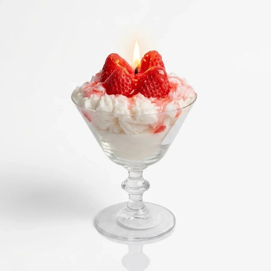 Strawberry Cream Candle Candle by Brodar