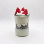 Strawberry Parfait Artisan Dessert Candle Candles by BRADOR