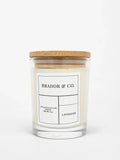 : Brador & Co. 100% Natural Lavender Soy Candle Candles by BRADOR